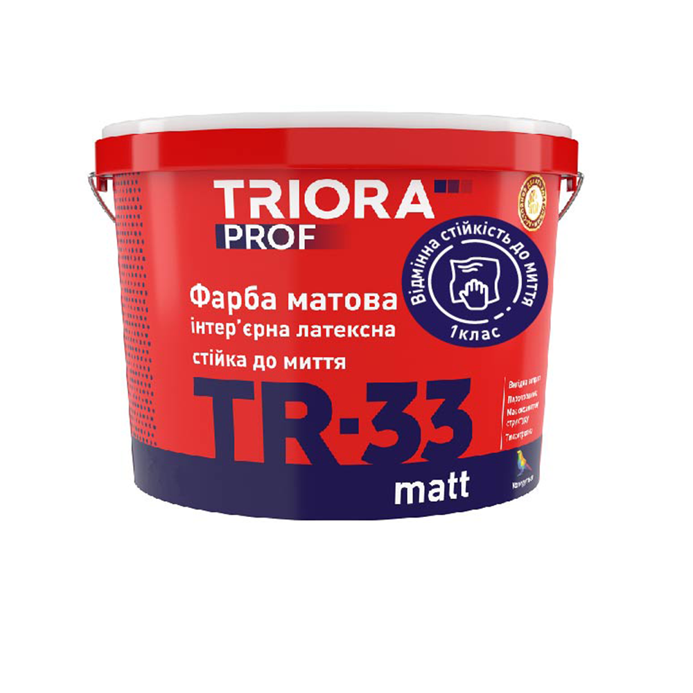 TR-33 Triora Фарба матова інтер'єрна стійка до миття 